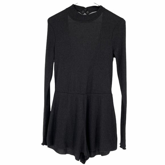 Out From Under grey high neck  open back romper - Picture 1 of 16